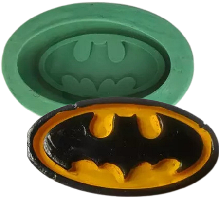 Forma de Silicone - Escudo Batman