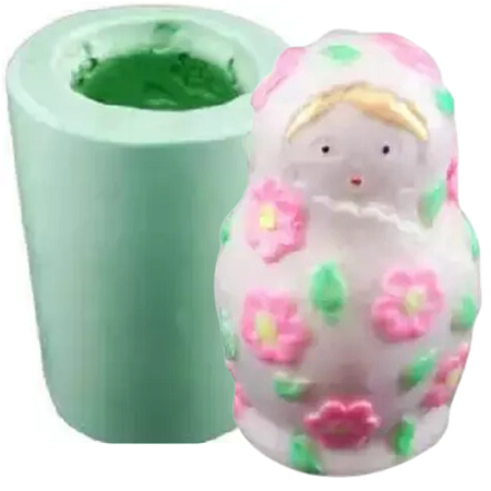 Forma de Silicone - Matrioska