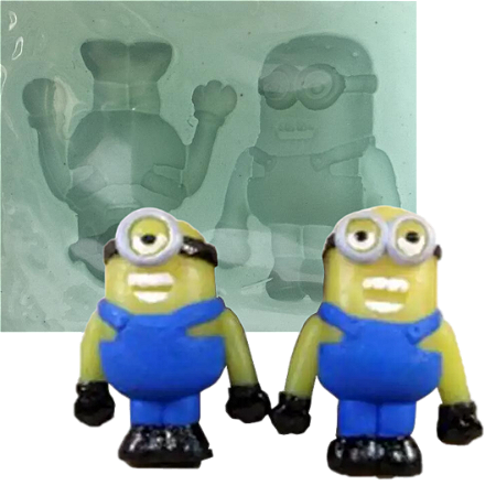 Forma de Silicone - Minions 2 cav