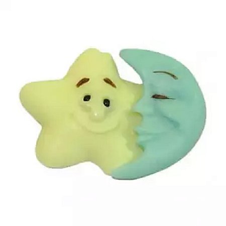 Forma de Silicone - Mini Estrela e Lua