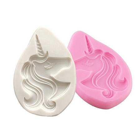 Forma de Silicone - Cabeça Unicornio
