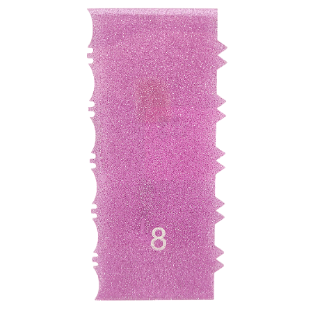 Espátula Acrilico 15x7cm Modelo 8 - Rosa Shine