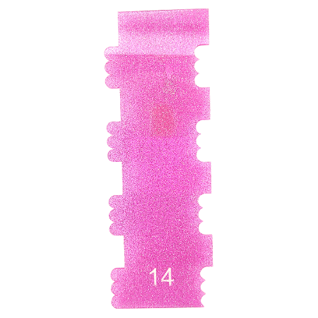 Espátula Acrilico 20x7cm Modelo 14 - Rosa Shine
