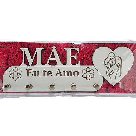 Porta Chaves MDF Mãe