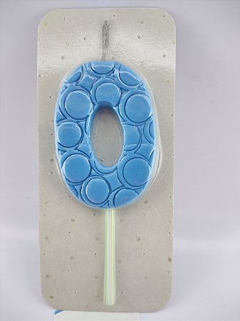 Vela de Biscuit nº 0 - Azul