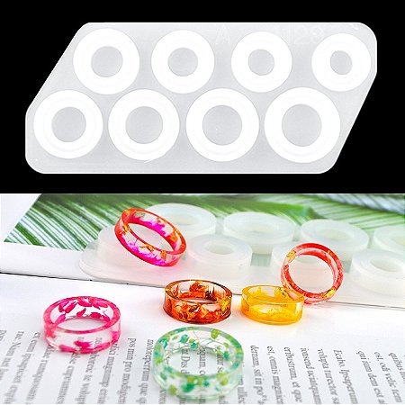 Forma de Silicone - Anel Reto