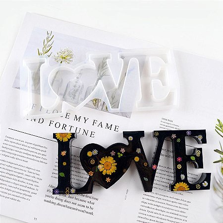 Forma de Silicone - Love mod4
