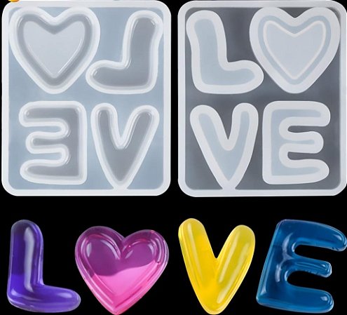 Forma de Silicone - Love P