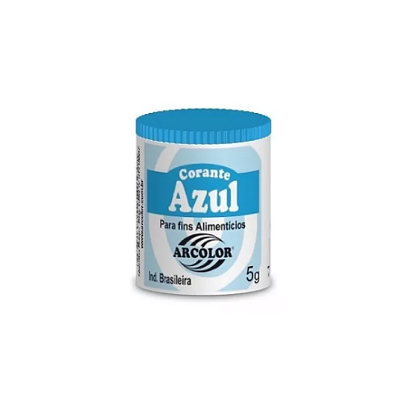 Corante em Pó 5g - Azul
