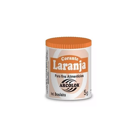 Corante em Pó 5g - Laranja