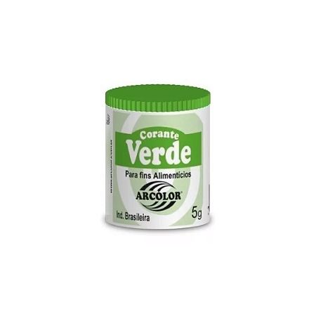 Corante em Pó 5g - Verde