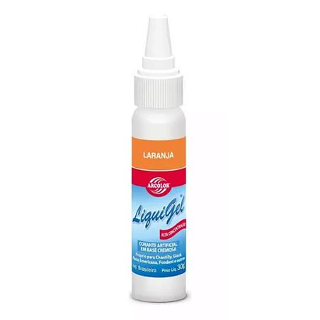 Corante Liquigel 30g - Laranja