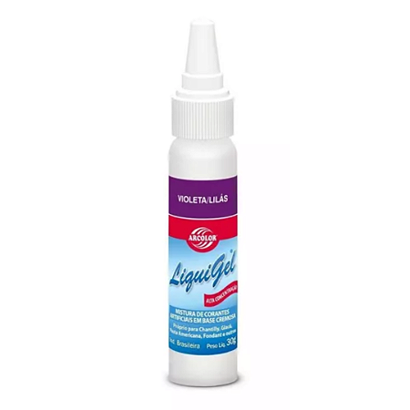 Corante Liquigel 30g - Violeta / Lilás