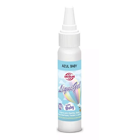 Corante Liquigel Baby 30g - Azul