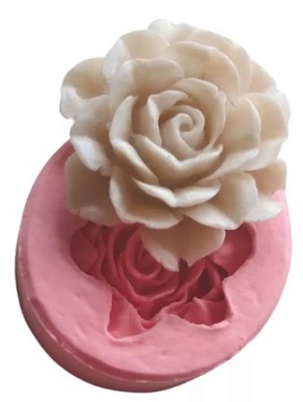Forma de Silicone - Rosa Aberta