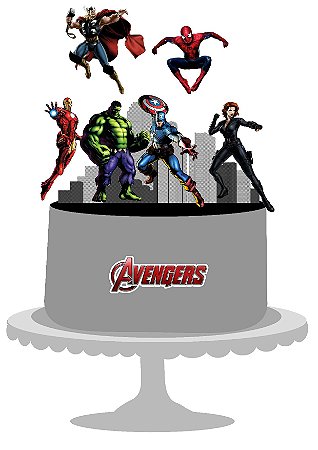Topo Bolo - Vingadores