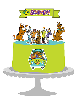 Topo Bolo - Scooby Doo
