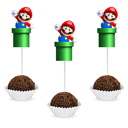 25 Topos de Doce - Jogo Mario