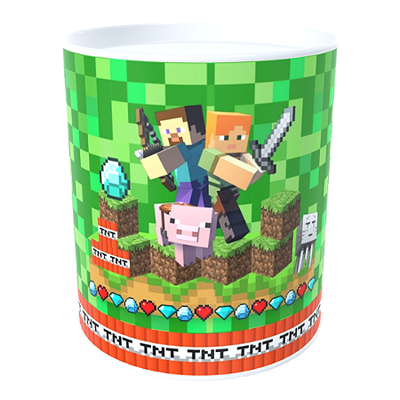 10 Tubo Lata - Jogo Craft