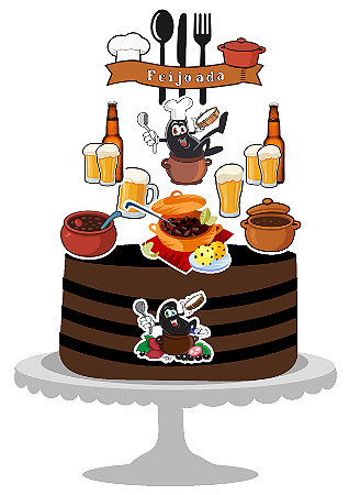 Topo Bolo - Feijoada