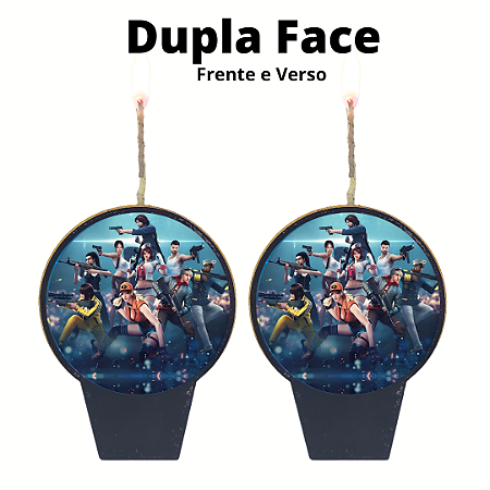 Vela Dupla Face Jogo Fire - Redonda