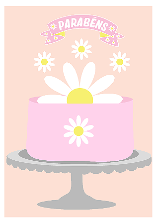 Topo Bolo - Margarida