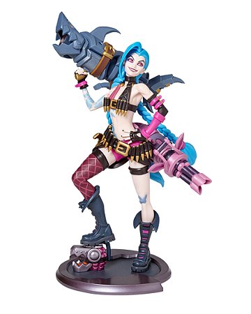 Jinx  - Estátua Unlocked League Of Legends #007