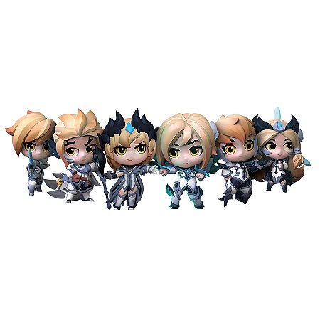 Invictus Gaming - Team Minis League Of Legends Set 12 Edição Especial