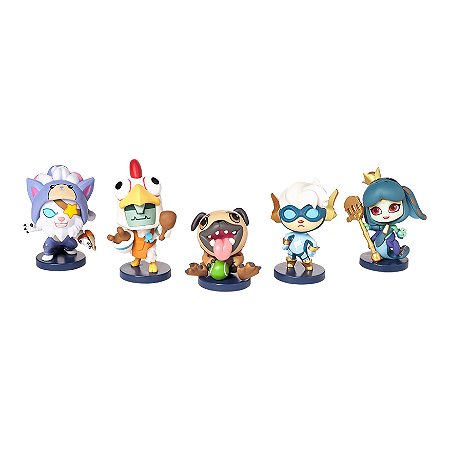 1º de Abril - Team Minis League Of Legends Minis  Set 14