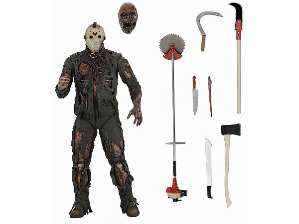 Jason - Figura Ultimate NECA - Sexta-Feira 13 Parte 7 A Matança Continua
