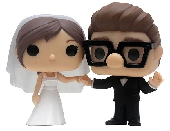 Carl e Ellie -  Up! AltasAventuras - Pop Funko - Exclusivo