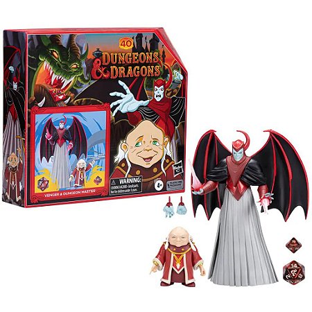 Vingador E Mestre Dos Magos - Figuras de ação Caverna Do Dragão ( Dungeons & Dragons) Hasbro