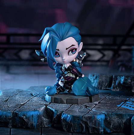 Jinx Arcane - Figura League Of Legends  Série 04 #26 LOL ( Ícone )