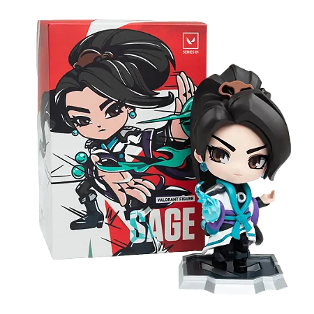Sage - Figura Valorant  - Alpha Collection Série 01 (Spray)
