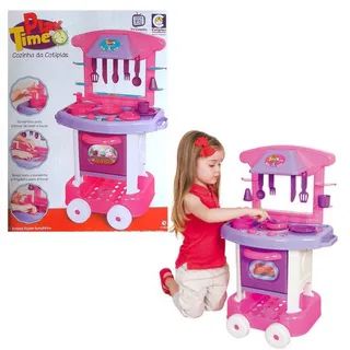 Play Time Cozinha, Cotiplás, Rosa