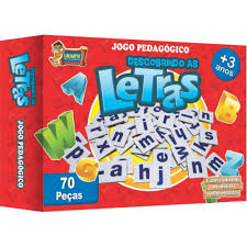JOGO DESCOBRINDO AS LETRAS
