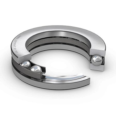 Rolamento Axial de Esferas 51101 12x26x9mm – Rolamento de Escora Simples para Carga Axial