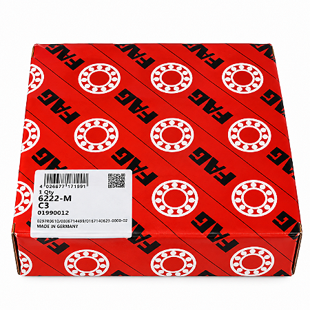 6222-C3 FAG – Rolamento Rígido de Esferas 110x200x38mm Aberto Folga C3