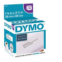 Etiqueta Impressora Térmica Dymo LW 28x89mm 30252