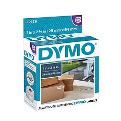 Etiqueta Papel Impressora Térmica Dymo LW 25x54mm 30336