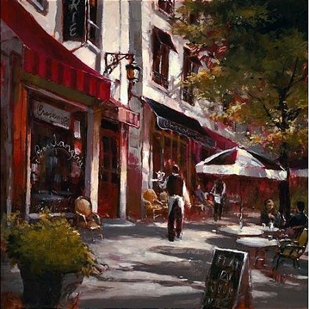 Gravuras Boulevard Cafe