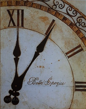 Gravura Coleção Antiguidades Belle Époque 30 x 24 cm