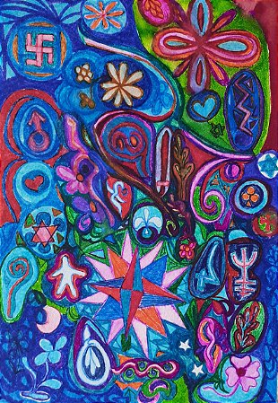 Estrela II Aquarela