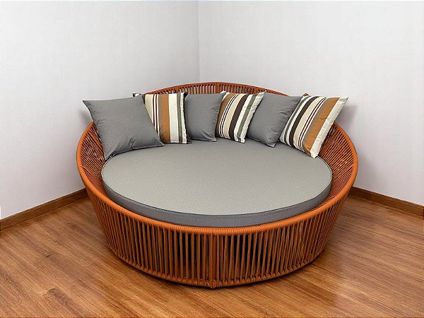 Chaise Corda Náutica e Alumínio Diâmetro 160cm modelo Summer
