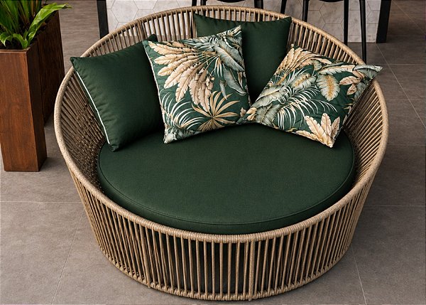 Chaise Corda Náutica Alumínio Diâmetro 130 Modelo Summer