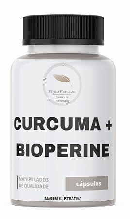 Curcuma Longa + Bioperine 120 Cápsulas