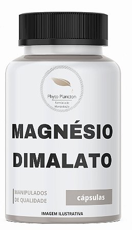 Magnésio Dimalato 300mg 60 Cápsulas