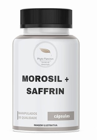 Morosil 200mg + Saffrin 88,25mg  60 Cápsulas