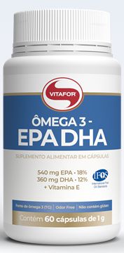 Omega 3 EPA - DHA 1g 60 caps Vitafor
