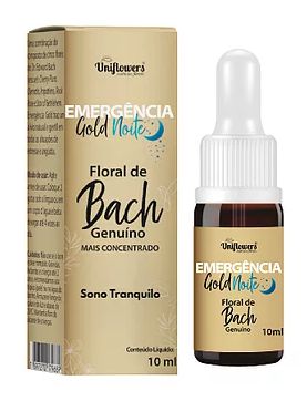 Emergência Gold Noite 10 ml   Uniflowers